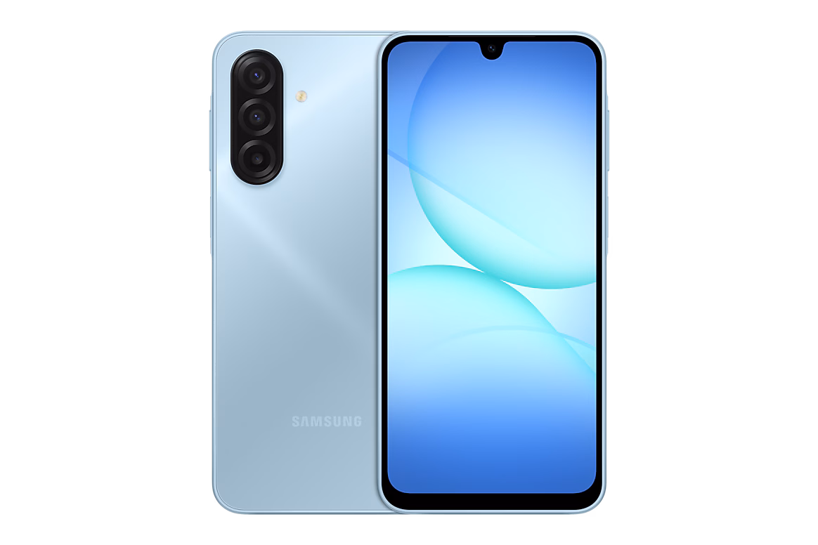 Samsung Galaxy A17 — Light Blue